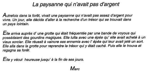 Le texte !