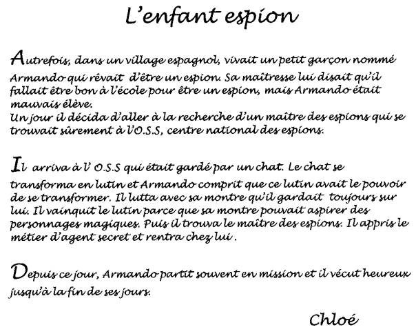 Le texte !