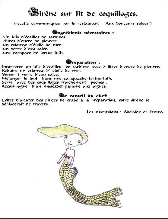 Recette de Sirène !