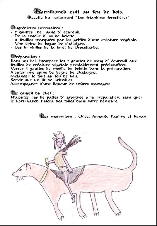 Recette du Kornikaned !